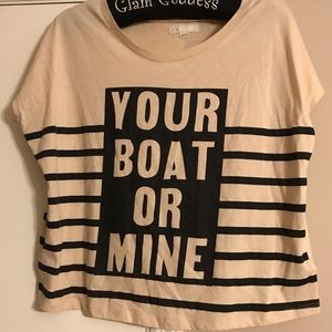 4*$10 NWOT Forever 21 crop top size L